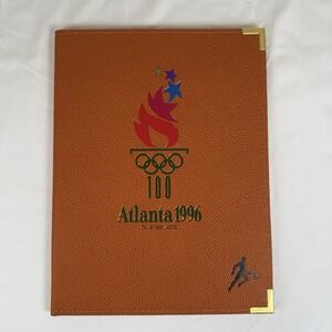 Vintage 1996 ATLANTA OLYMPICS SPALDING BASKETBALL Notebook